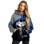 air force falcons skull punisher grey black hoodie best selling