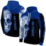 air force falcons sugar skull blue black hoodie best selling