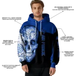air force falcons sugar skull blue black hoodie best selling