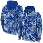 air force falcons tie dye pattern blue hoodie best selling