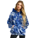 air force falcons tie dye pattern blue hoodie best selling