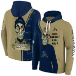 akron zips achmed skull blue hoodie best selling