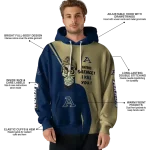 akron zips achmed skull blue hoodie best selling