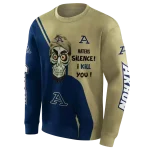 akron zips achmed skull blue hoodie best selling
