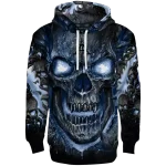 akron zips demonic skull blue black hoodie best selling