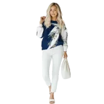 akron zips dynamic slash blue white hoodie best selling