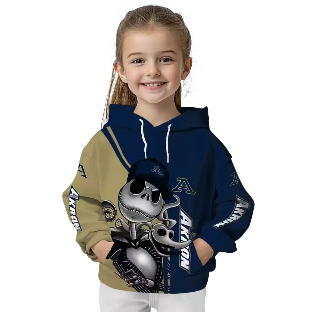 akron zips jack skellington blue hoodie top rated akron zips jack skellington blue hoodie top rated