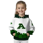 akron zips lucky motif white green hoodie best selling