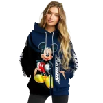 akron zips mickey mouse blue black hoodie best selling