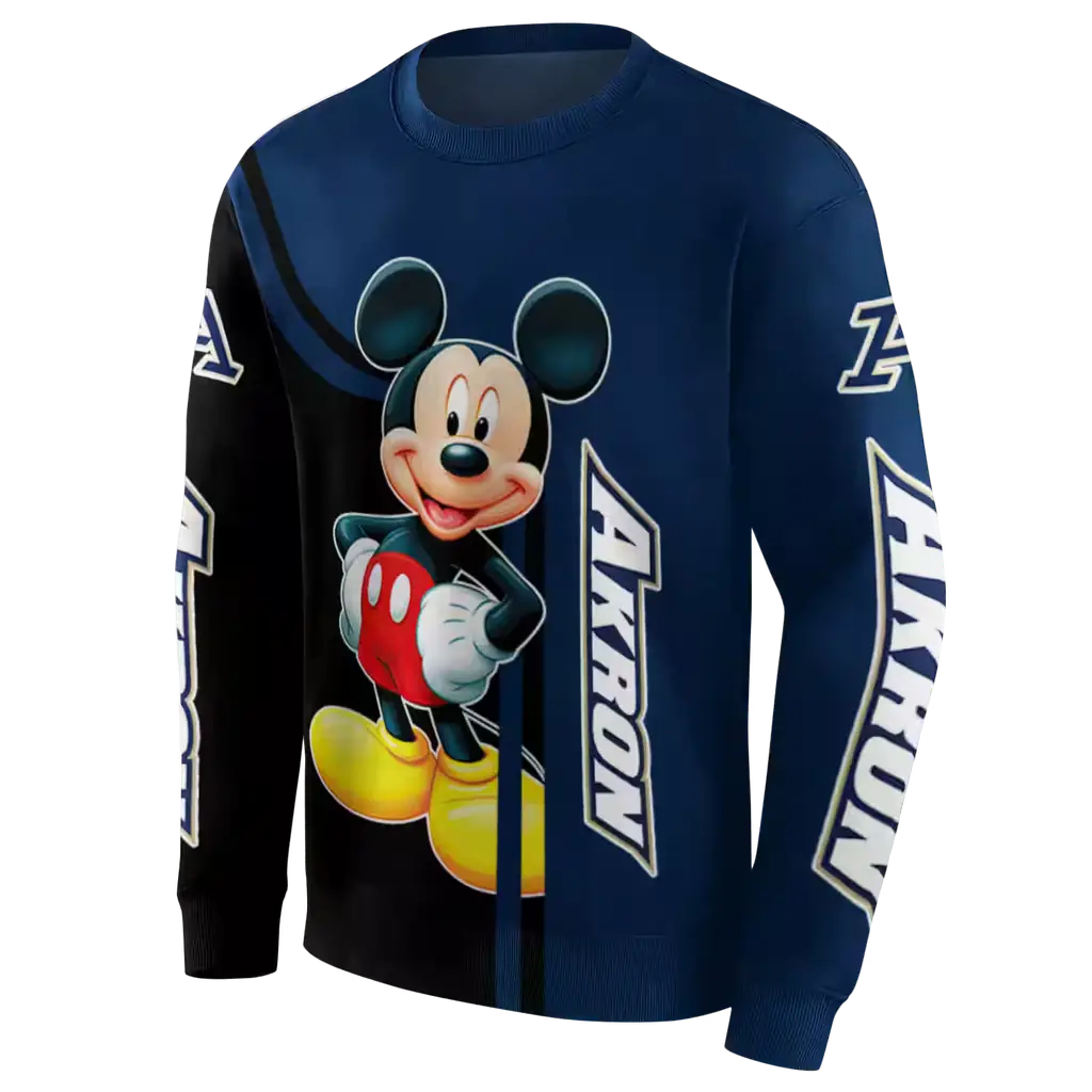 akron zips mickey mouse blue black hoodie new arrival akron zips mickey mouse blue black hoodie new arrival