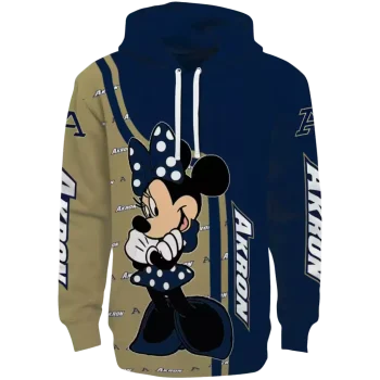 akron zips minnie mouse blue hoodie best selling