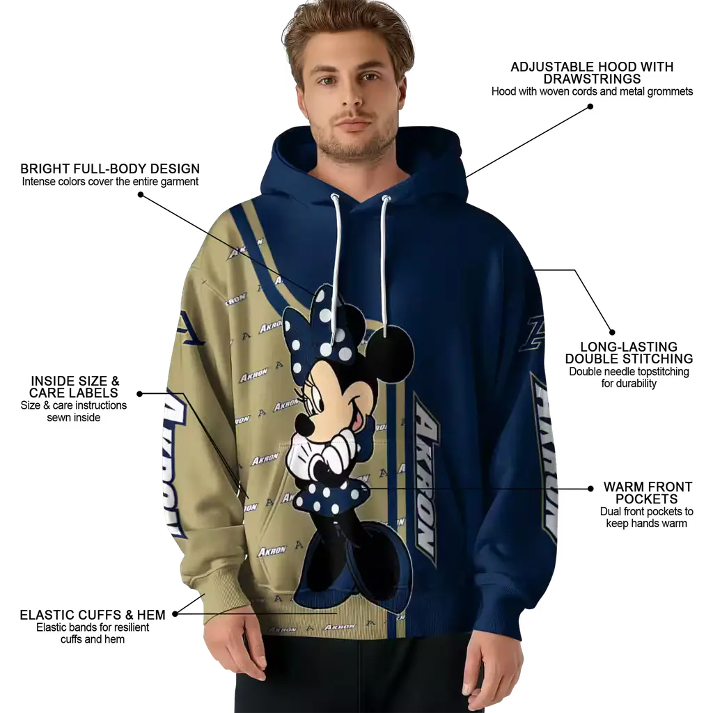 akron zips minnie mouse blue hoodie latest model akron zips minnie mouse blue hoodie latest model