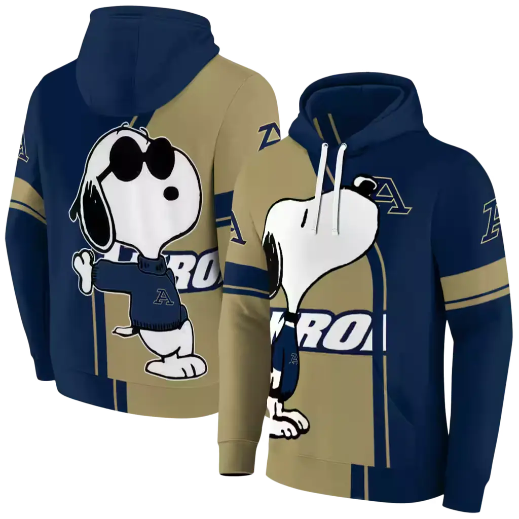 akron zips playful snoopy blue hoodie fashion forward akron zips playful snoopy blue hoodie fashion forward