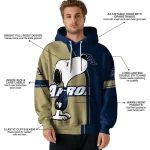 akron zips playful snoopy blue hoodie best selling