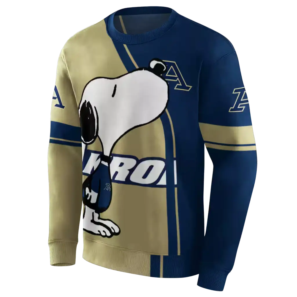 akron zips playful snoopy blue hoodie new arrival akron zips playful snoopy blue hoodie new arrival
