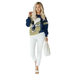 akron zips playful snoopy blue hoodie best selling