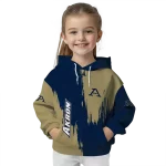 akron zips splatter effect blue hoodie best selling