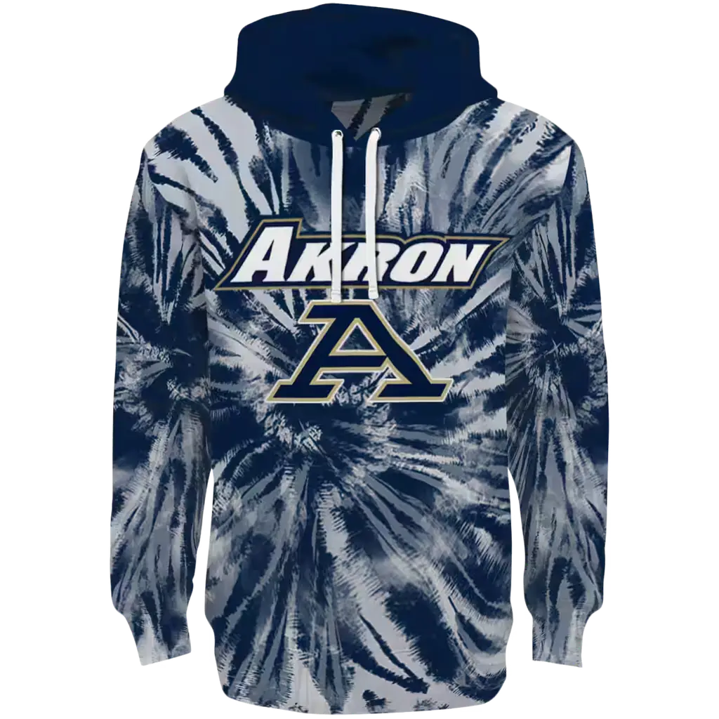 akron zips tie dye pattern blue hoodie best selling akron zips tie dye pattern blue hoodie best selling