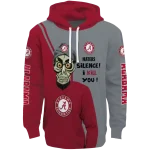 alabama crimson tide achmed skull crimson hoodie best selling