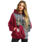 alabama crimson tide achmed skull crimson hoodie best selling