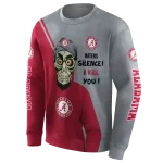alabama crimson tide achmed skull crimson hoodie best selling