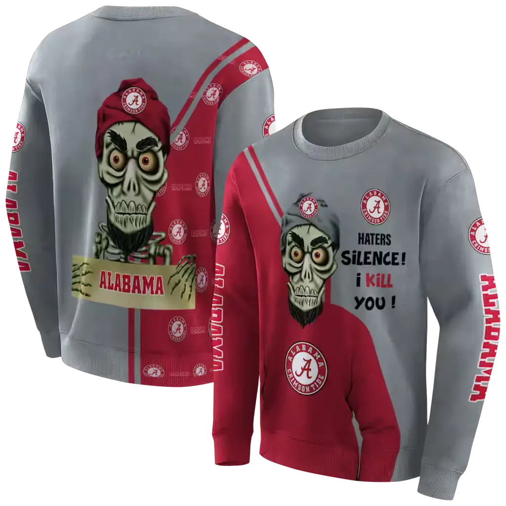 alabama crimson tide achmed skull crimson hoodie premium grade alabama crimson tide achmed skull crimson hoodie premium grade