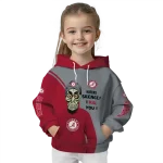 alabama crimson tide achmed skull crimson hoodie best selling