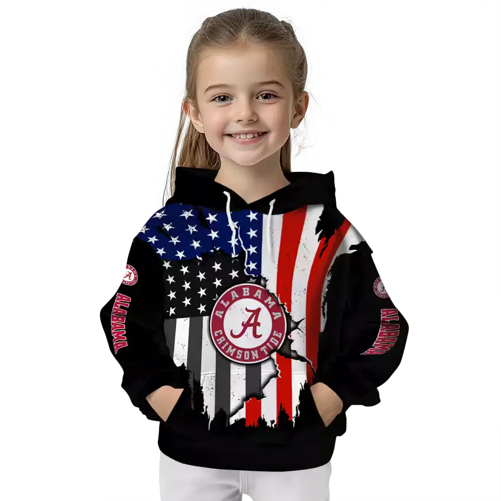 alabama crimson tide american pride black hoodie top rated alabama crimson tide american pride black hoodie top rated