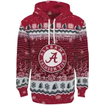 alabama crimson tide christmas trees crimson hoodie best selling