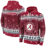 alabama crimson tide christmas trees crimson hoodie best selling