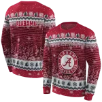 alabama crimson tide christmas trees crimson hoodie best selling