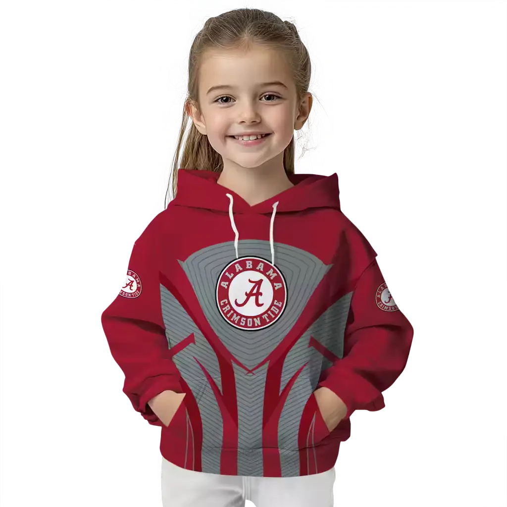 alabama crimson tide concentric lines crimson black hoodie top rated alabama crimson tide concentric lines crimson black hoodie top rated