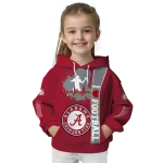 alabama crimson tide football heartbeat crimson hoodie best selling