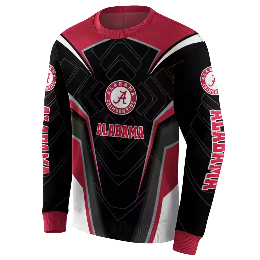 alabama crimson tide futuristic pattern crimson black hoodie new arrival alabama crimson tide futuristic pattern crimson black hoodie new arrival