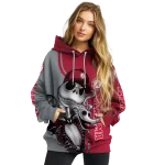alabama crimson tide jack skellington crimson hoodie best selling
