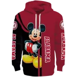 alabama crimson tide mickey mouse crimson black hoodie best selling