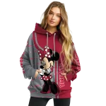 alabama crimson tide minnie mouse crimson hoodie best selling