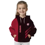 alabama crimson tide monogram pattern crimson hoodie best selling