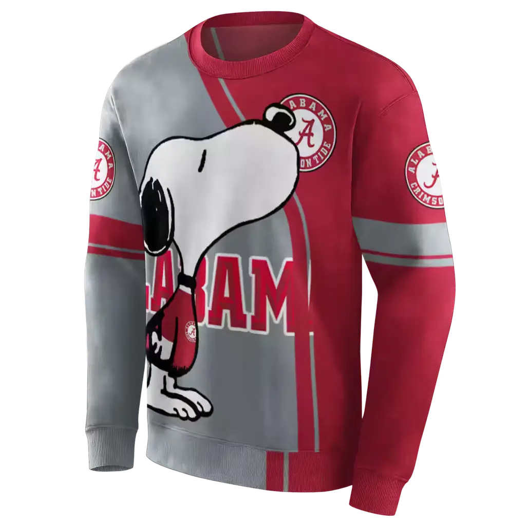 alabama crimson tide playful snoopy crimson hoodie new arrival alabama crimson tide playful snoopy crimson hoodie new arrival