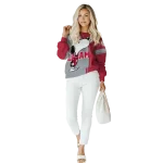 alabama crimson tide playful snoopy crimson hoodie best selling