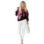 alabama crimson tide sugar skull crimson black hoodie best selling