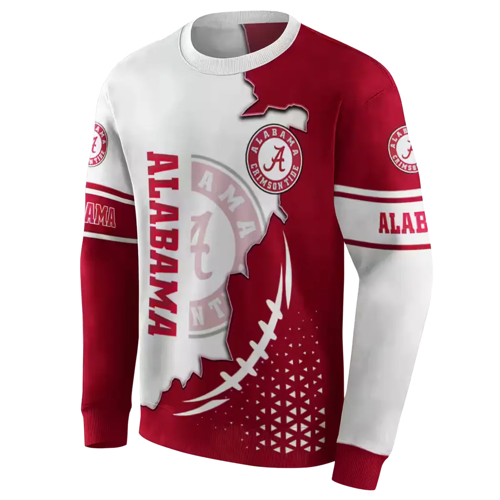 alabama crimson tide triangular pattern crimson white hoodie new arrival alabama crimson tide triangular pattern crimson white hoodie new arrival
