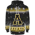 appalachian state mountaineers christmas trees black hoodie best selling