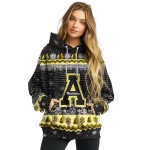 appalachian state mountaineers christmas trees black hoodie best selling