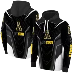 appalachian state mountaineers futuristic pattern black hoodie best selling