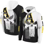 appalachian state mountaineers graphic punisher black white hoodie best selling
