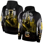 appalachian state mountaineers halloween vibes black hoodie best selling