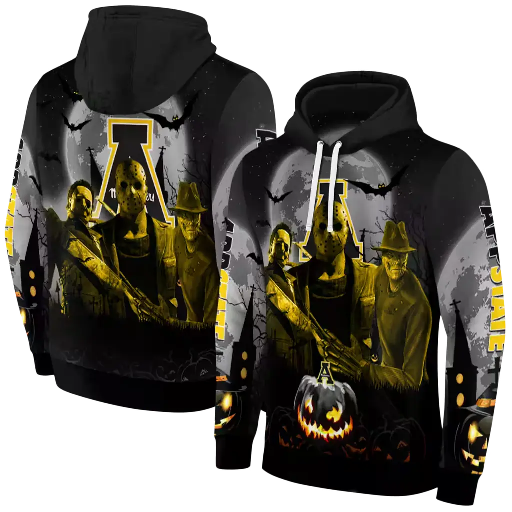 appalachian state mountaineers halloween vibes black hoodie fashion forward appalachian state mountaineers halloween vibes black hoodie fashion forward