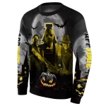 appalachian state mountaineers halloween vibes black hoodie best selling