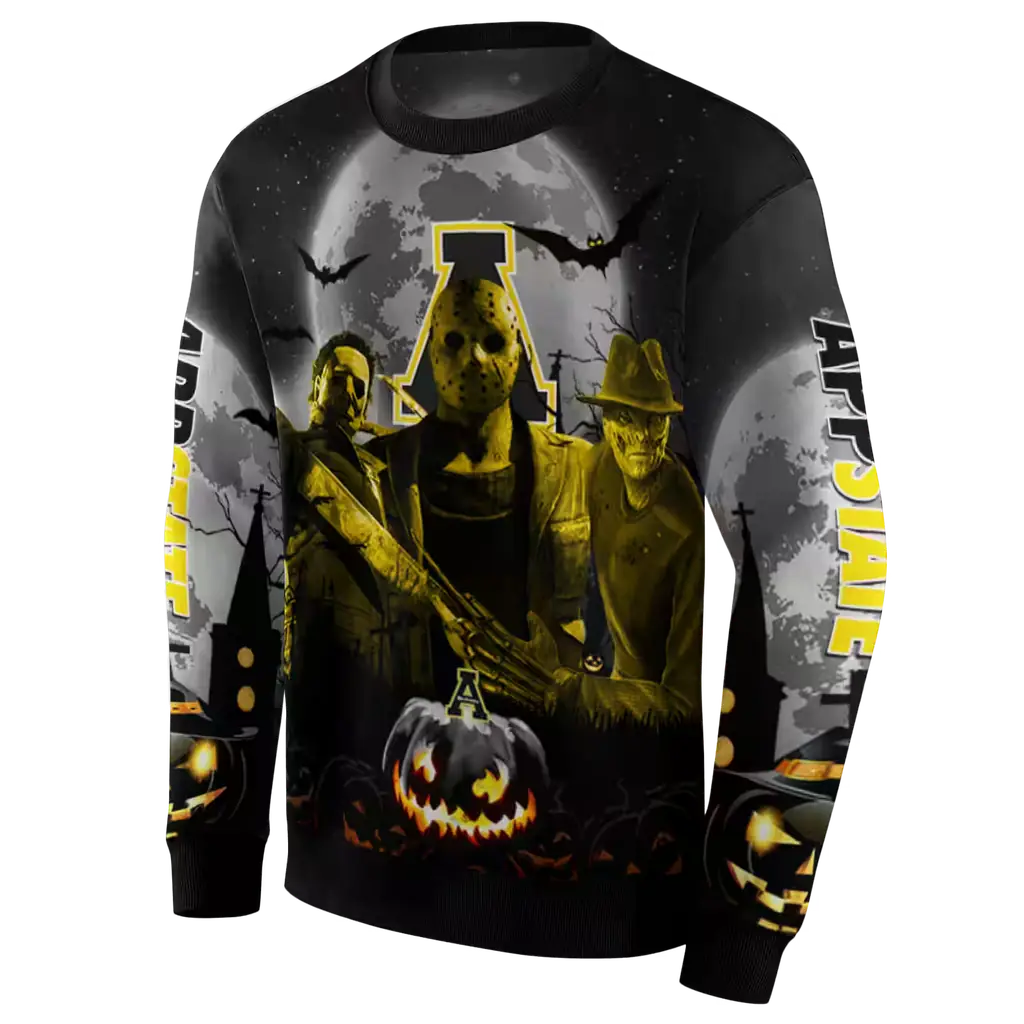 appalachian state mountaineers halloween vibes black hoodie new arrival appalachian state mountaineers halloween vibes black hoodie new arrival